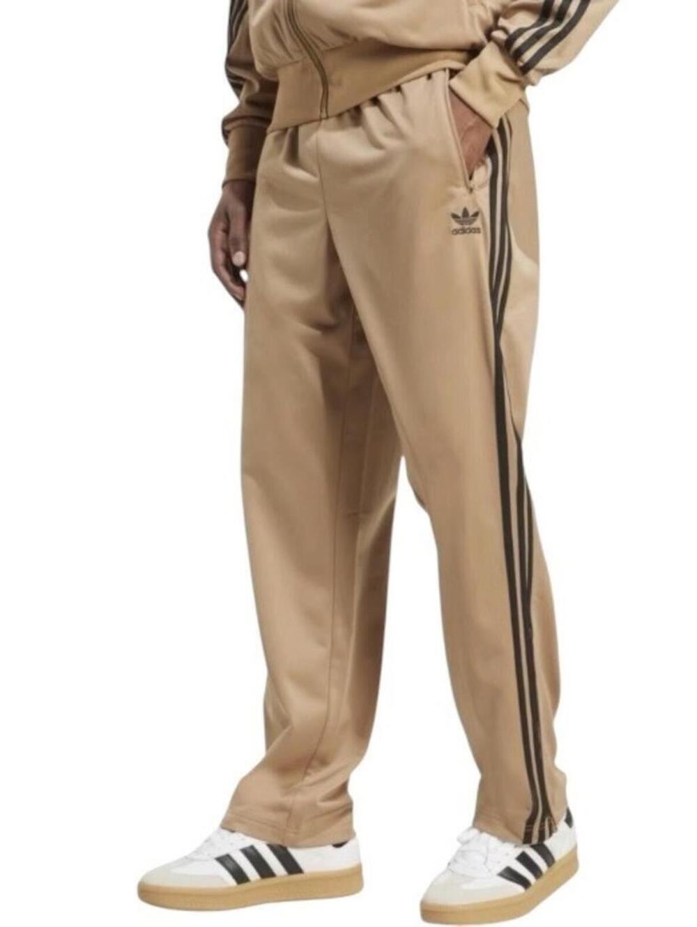 Adidas Originals Firebird Track Pants CARDBOARD Brown Black  JY6369 Men's L